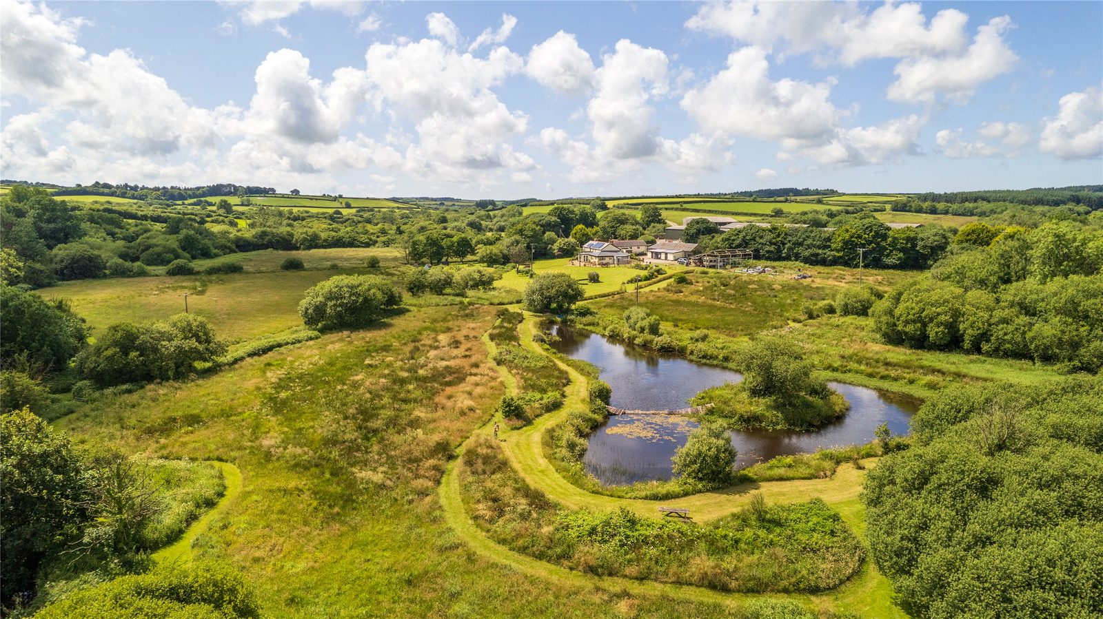 Farmhouse with outbuildings, Bideford
