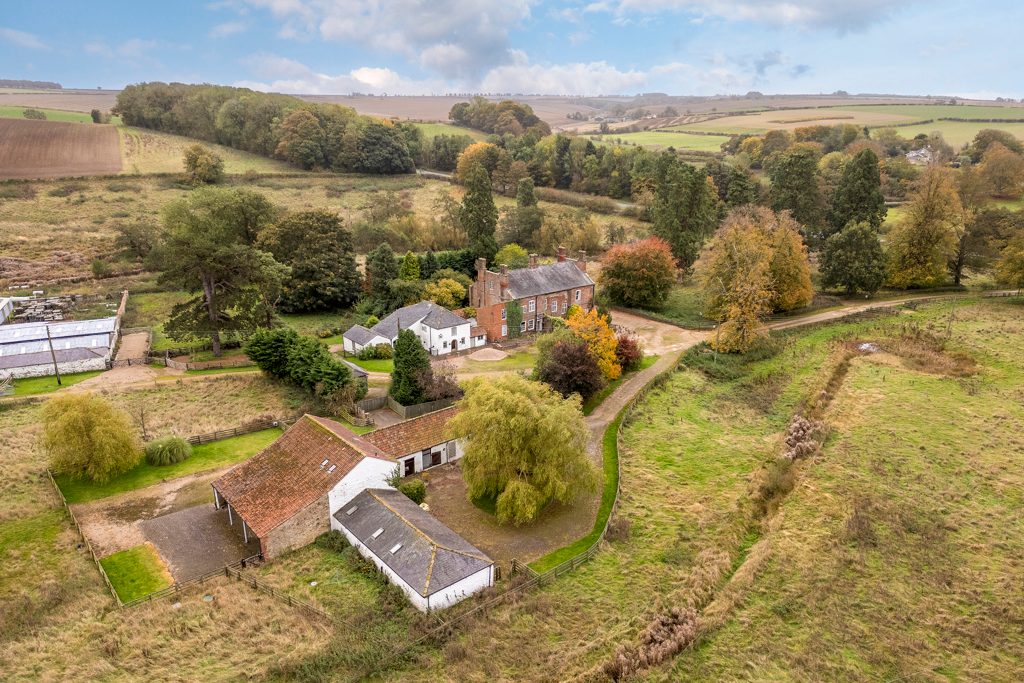 Detached house with outbuildings, Louth