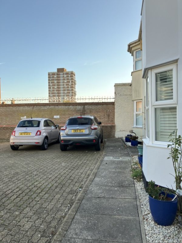 Parking on Marlborough Mews, BN1