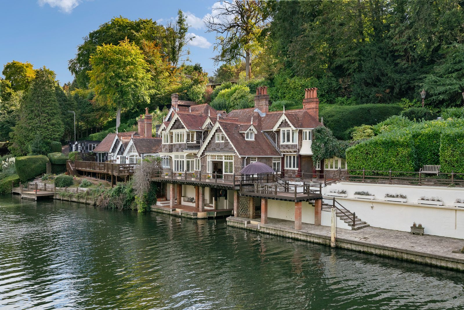 Waterfront house with paddocks, United