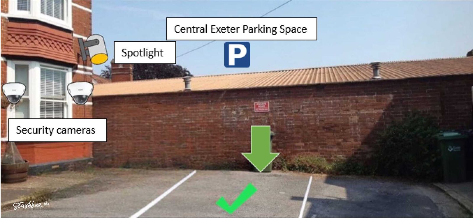 Parking Space to Rent in Exeter, EX2