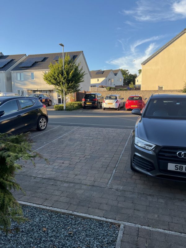 Parking on Foliot Road, PL2