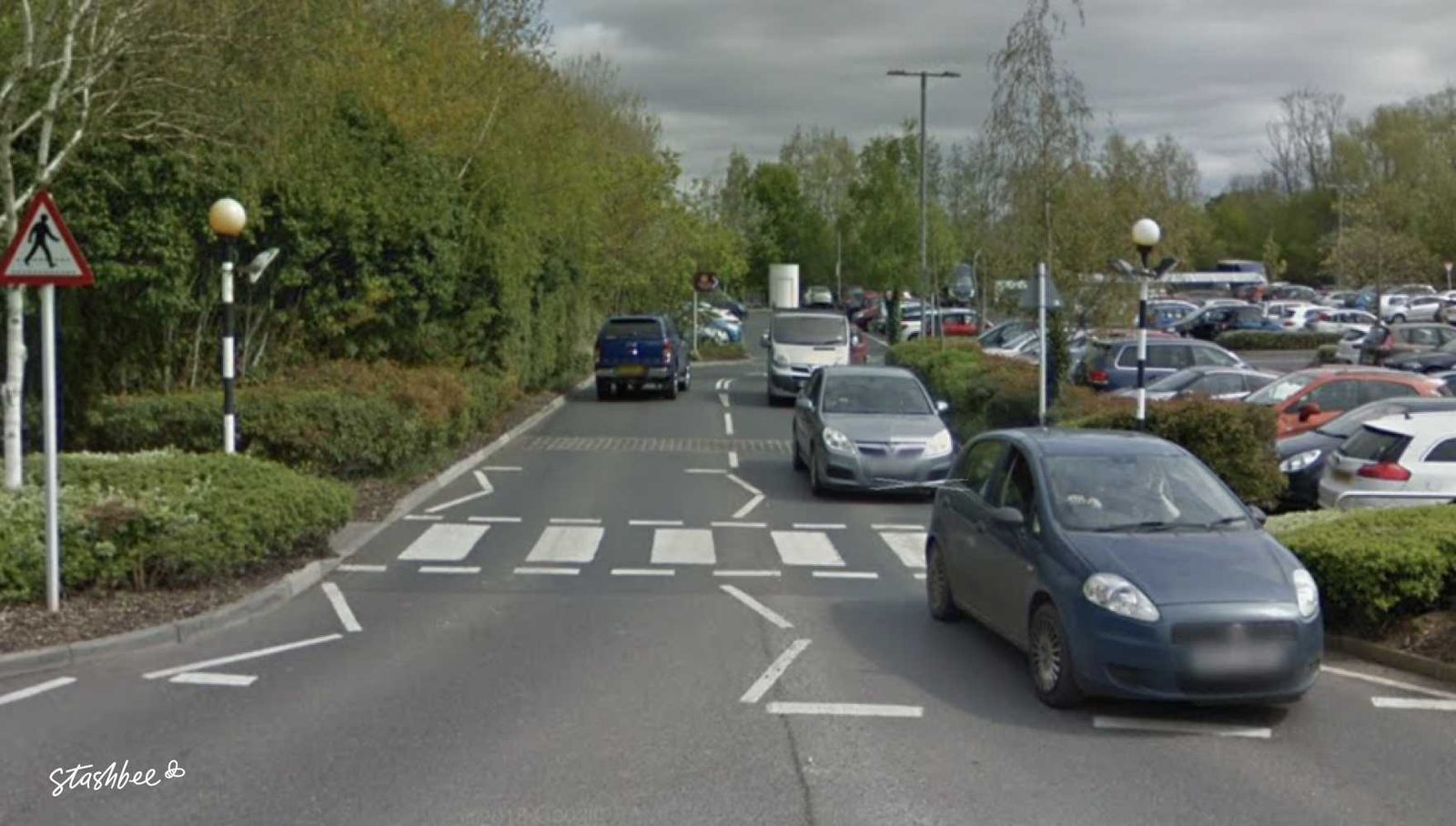 Parking at Sainsbury's Exeter, Pinhoe Road