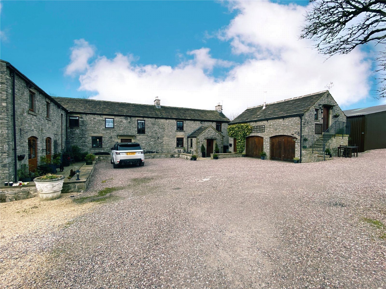 Buxton: detached house with outbuildings