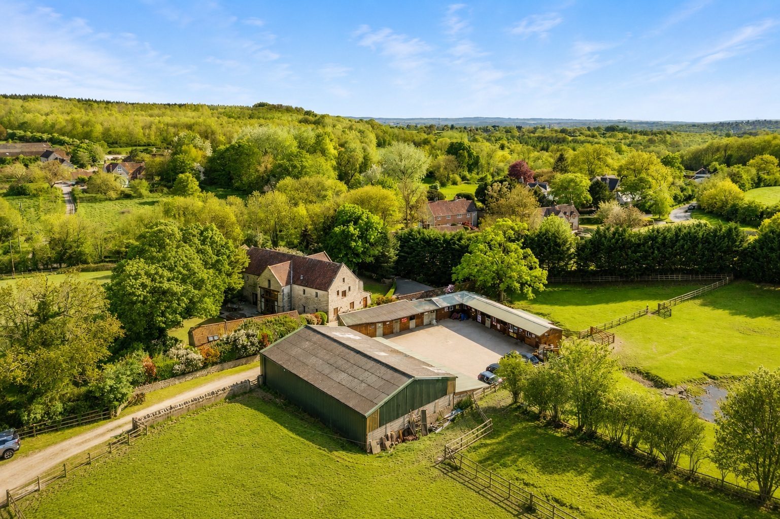 Barn conversion with outbuildings, Bristol