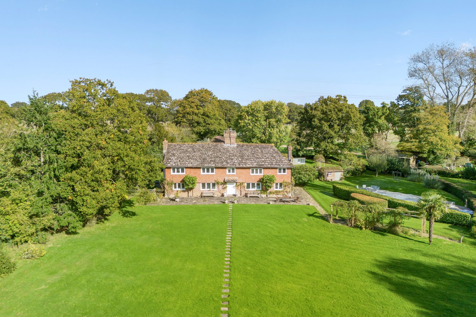 Grade II listed country house, Grade Ii Listed Country West Sussex Countryside