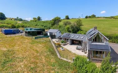 Smallholding with paddocks, Powys.