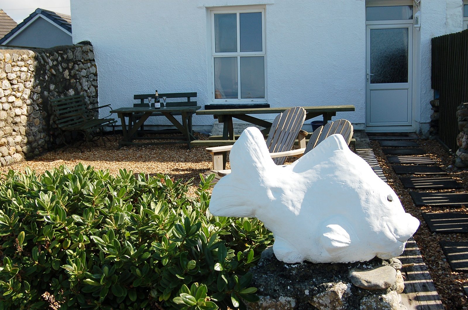 Dolphin beach house in tywyn