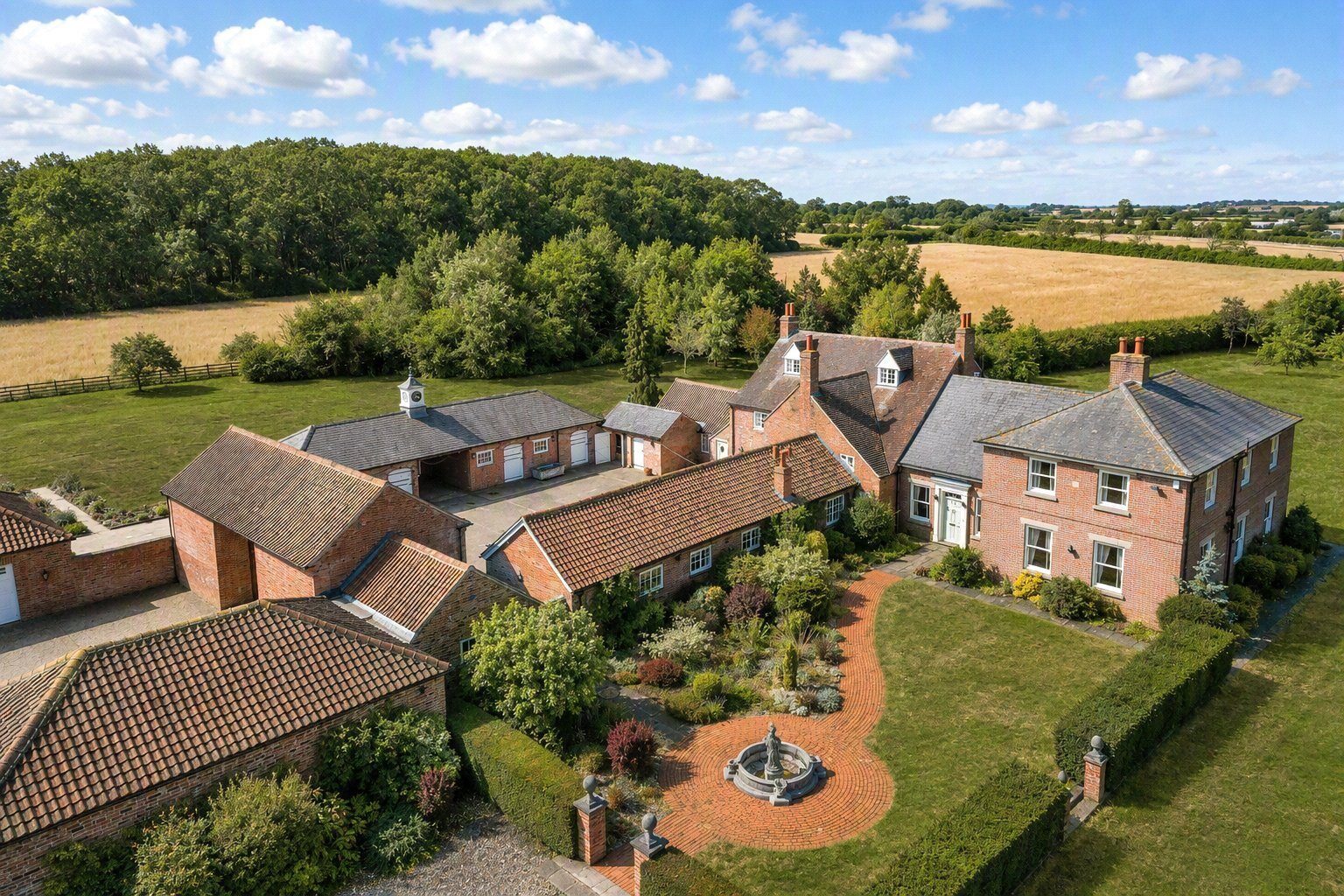 Detached house with outbuildings in Nottingham