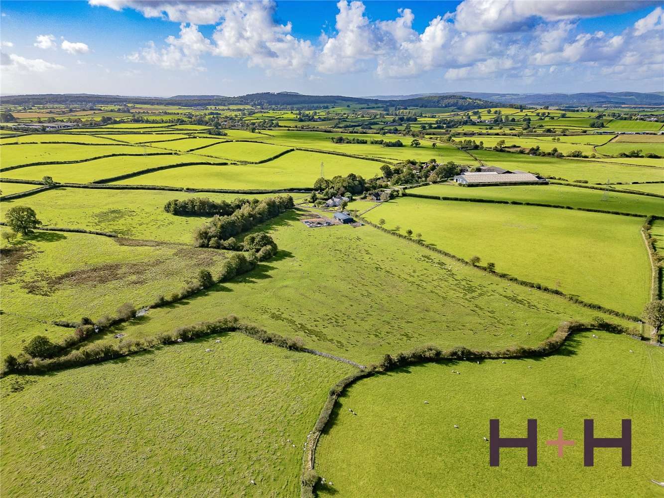 Smallholding with outbuildings in Carnforth