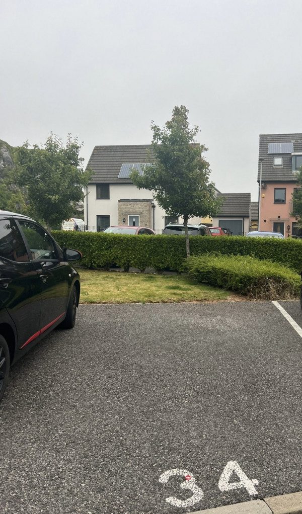 Parking on Wartercolour Way, PL9