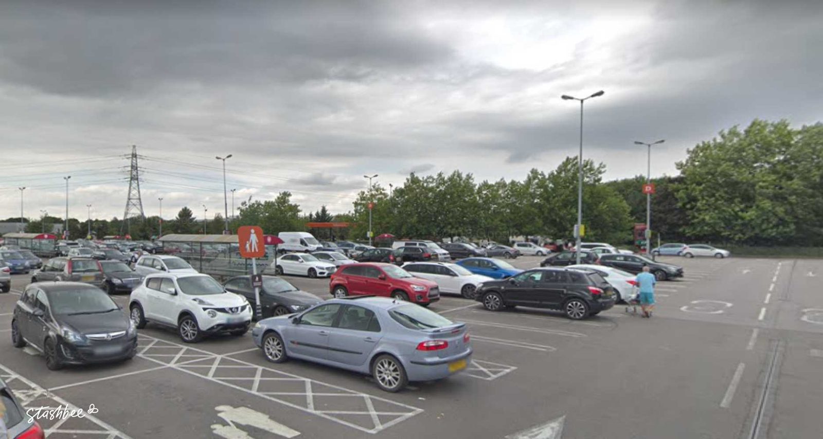 Parking at Sainsbury's Bridgemead, Swindon