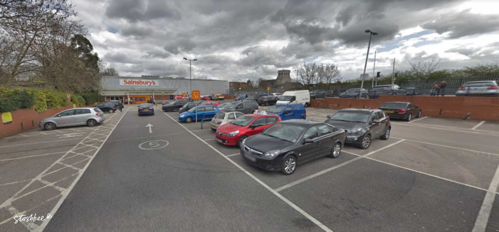 Parking at Sainsbury's Penge, London