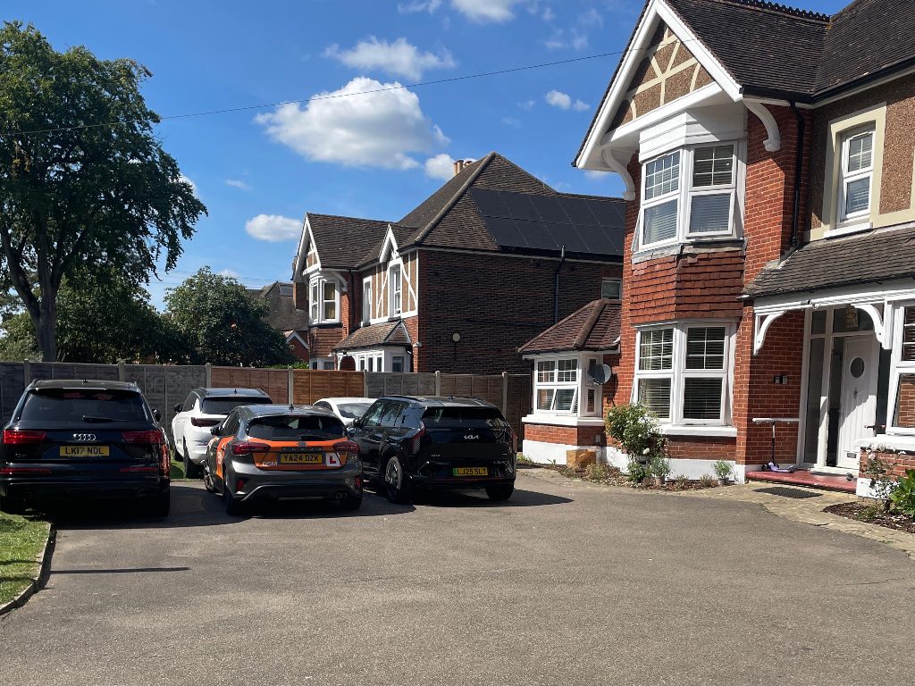 Driveway on Massetts Road