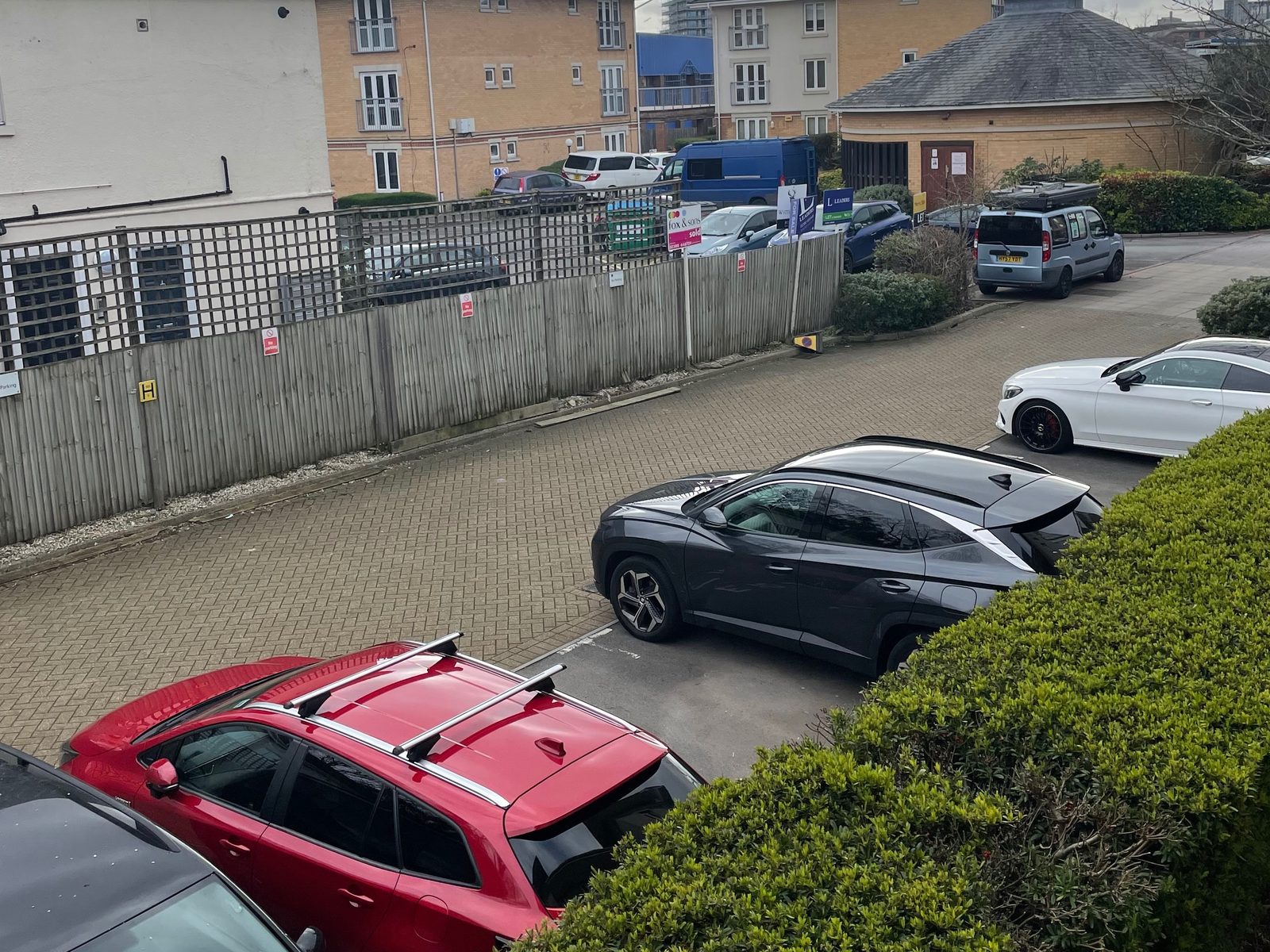 Allocated Space on Hawkeswood Road