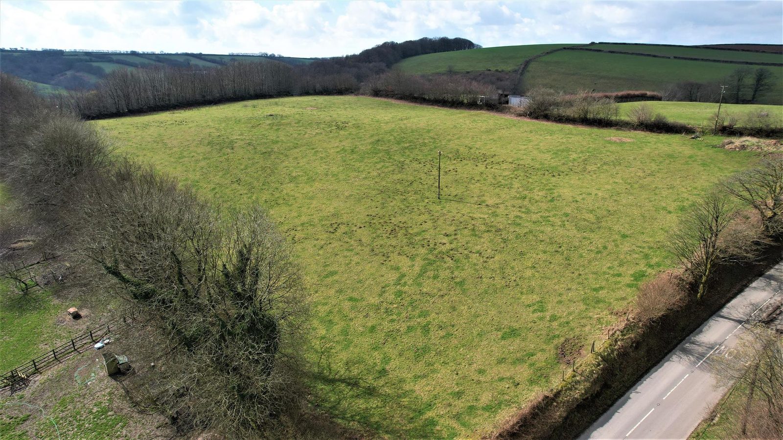 Barnstaple: land with paddocks