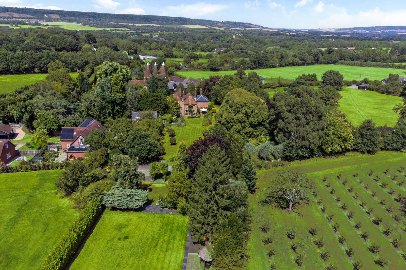 Country house with outbuildings, Historic Georgian Rectory Set Just Under Acres