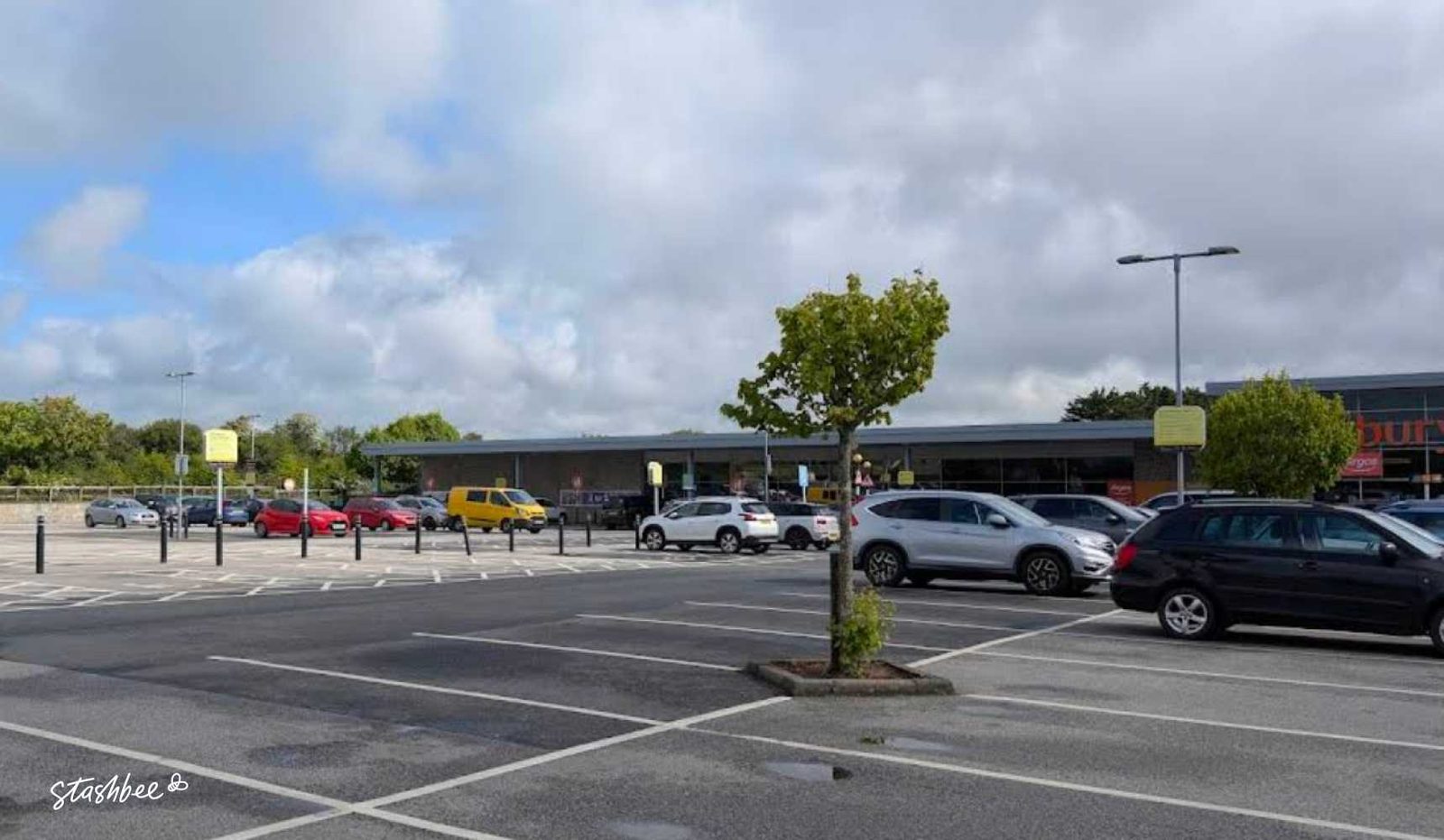 Parking at Sainsbury's Helston