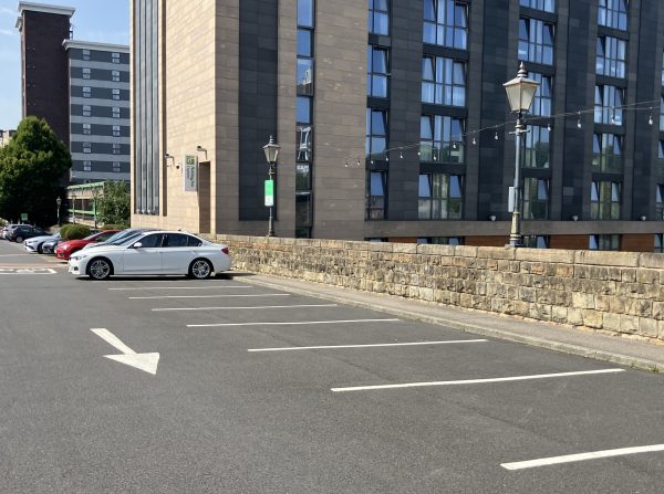 Parking on Crowne Plaza Royal Victoria, S4