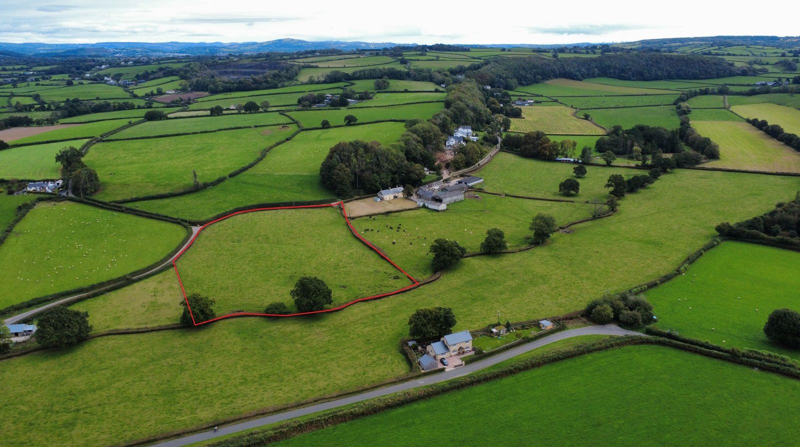 Land with outbuildings in Cowbridge