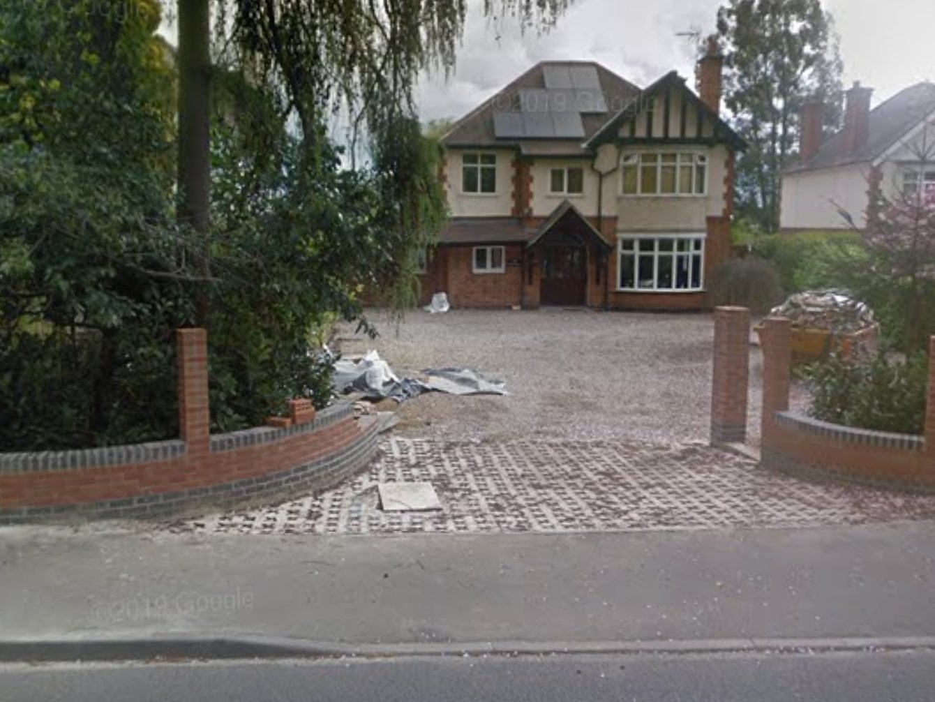 Driveway on Saffron Road