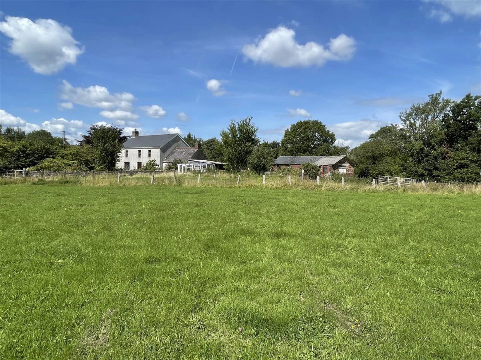 Ammanford: farmhouse with a paddock
