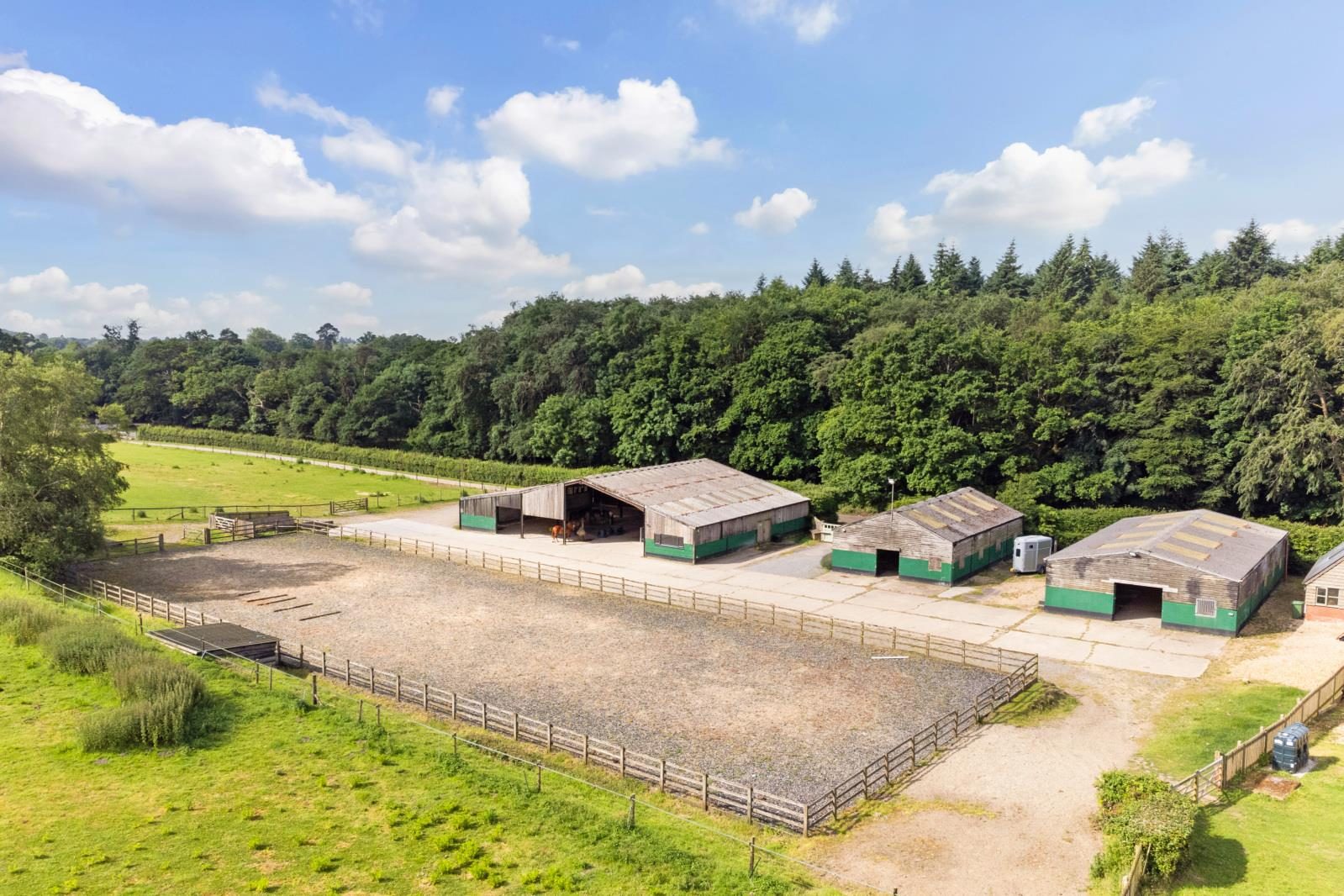 Bungalow with outbuildings in Ringwood