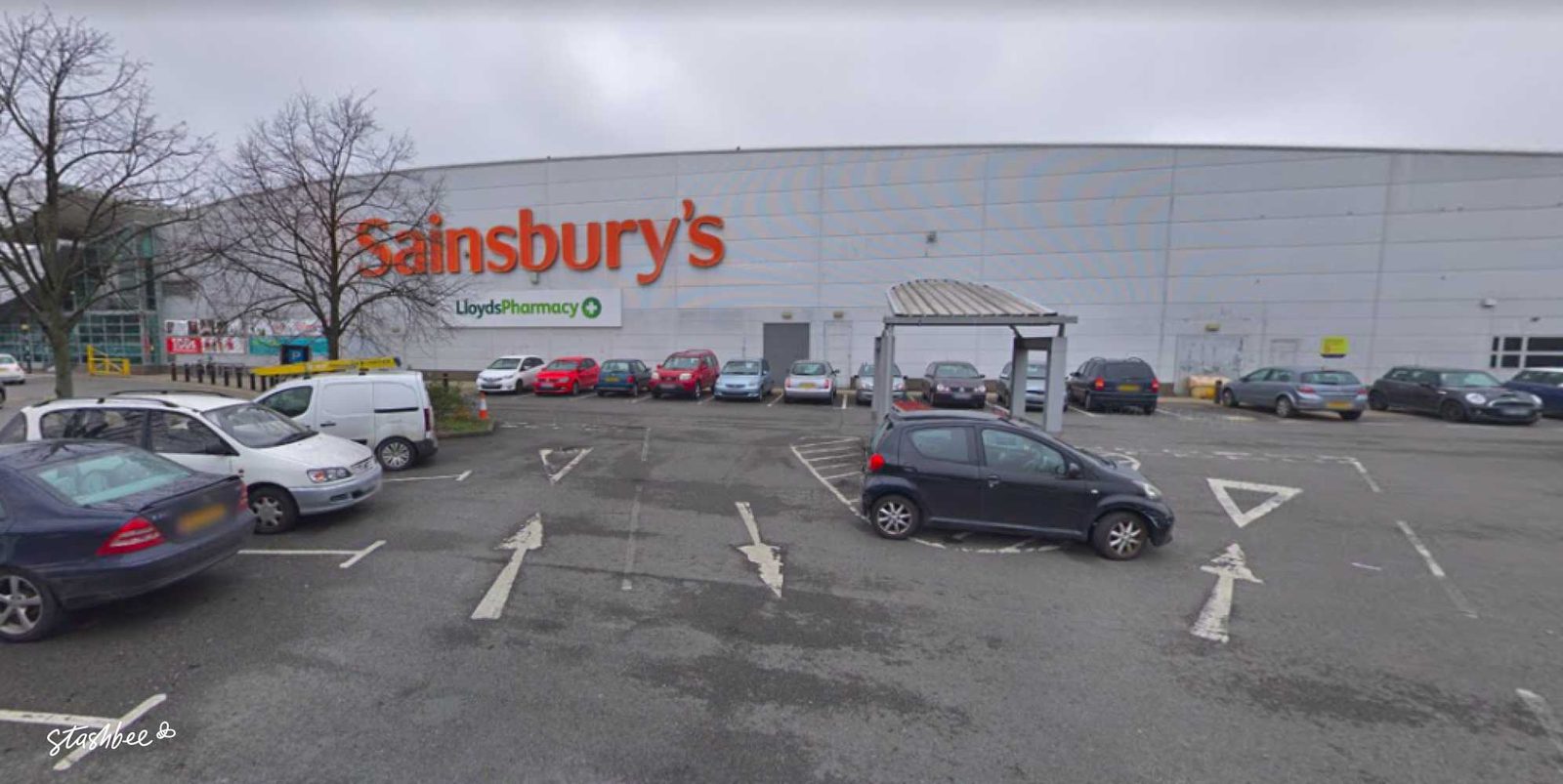 Parking at Sainsbury's Sydenham, London