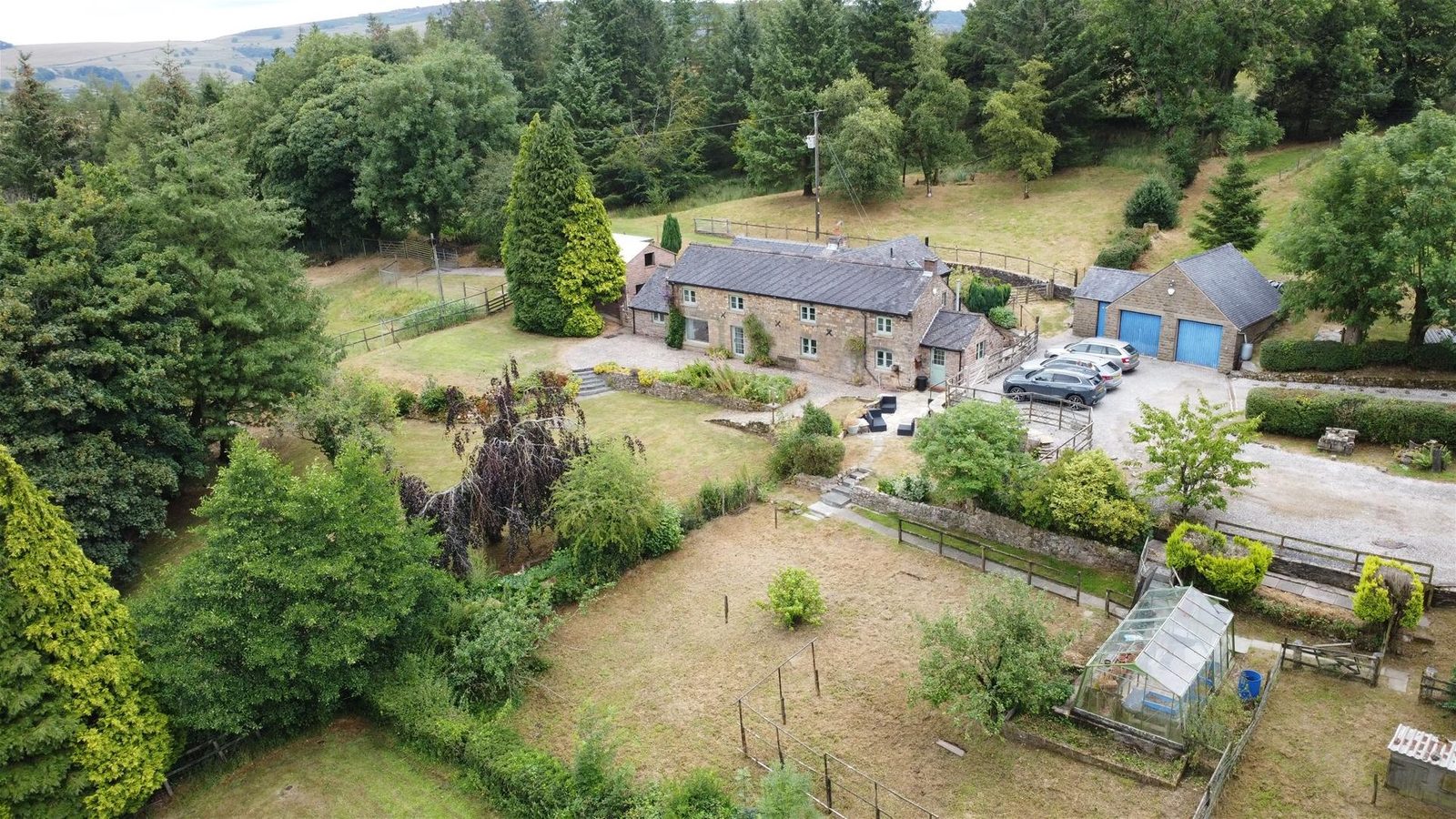 Farmhouse with outbuildings, Macclesfield