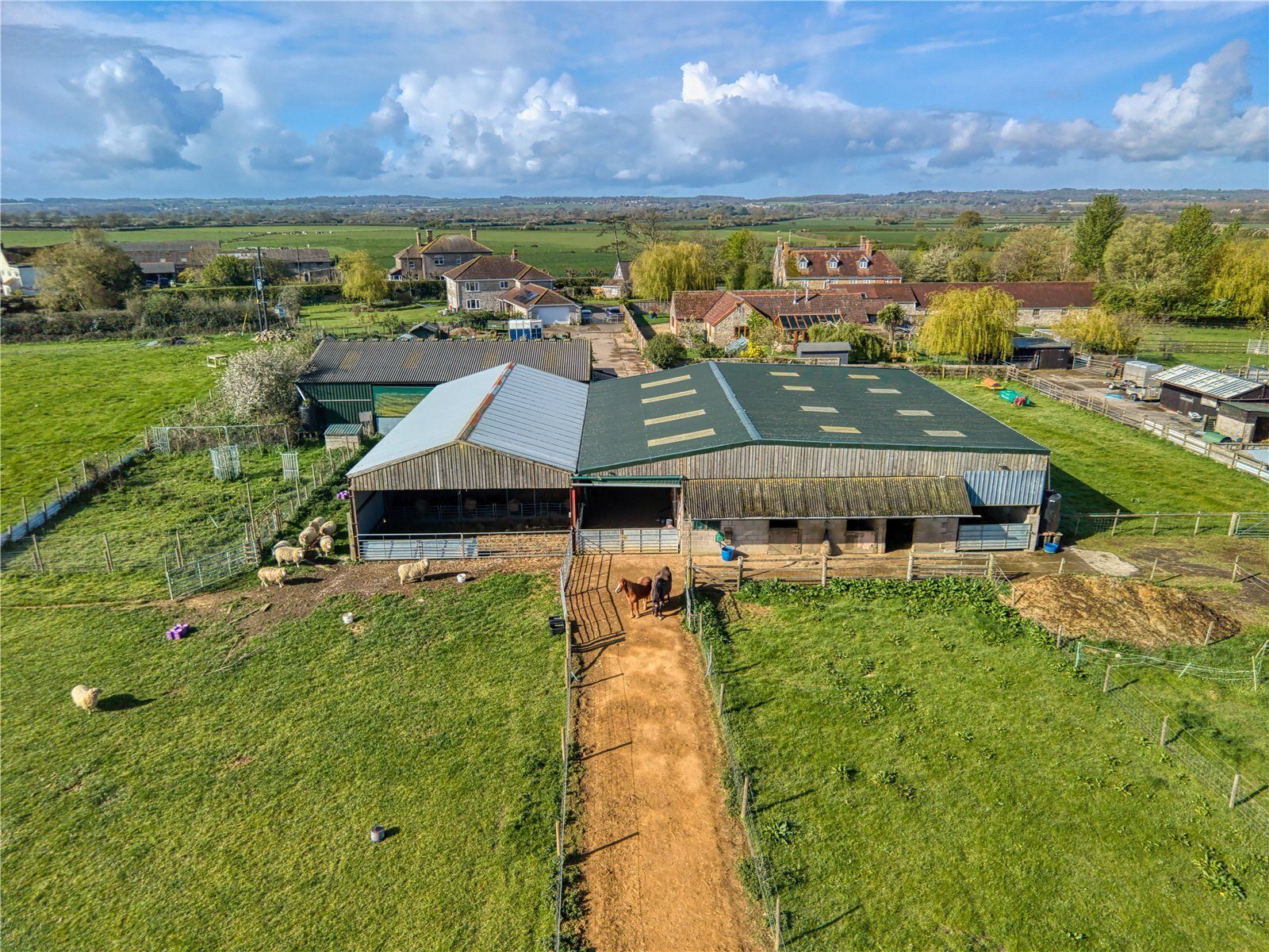 Farmhouse with outbuildings, Wincanton