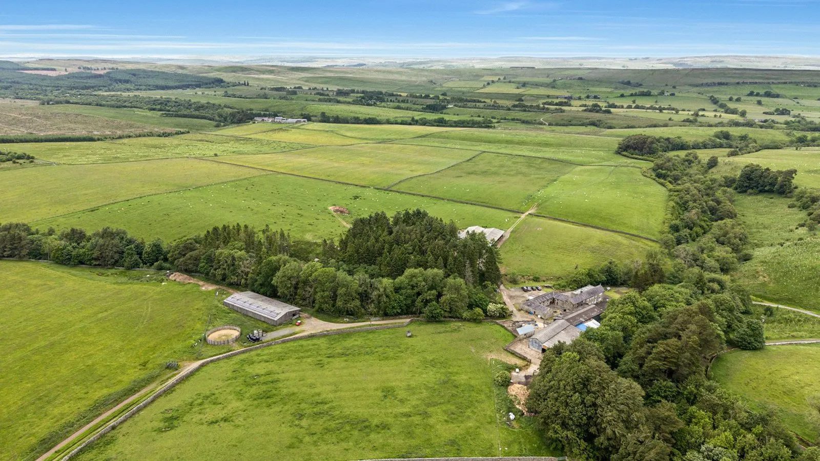 Farmhouse with outbuildings in Hexham