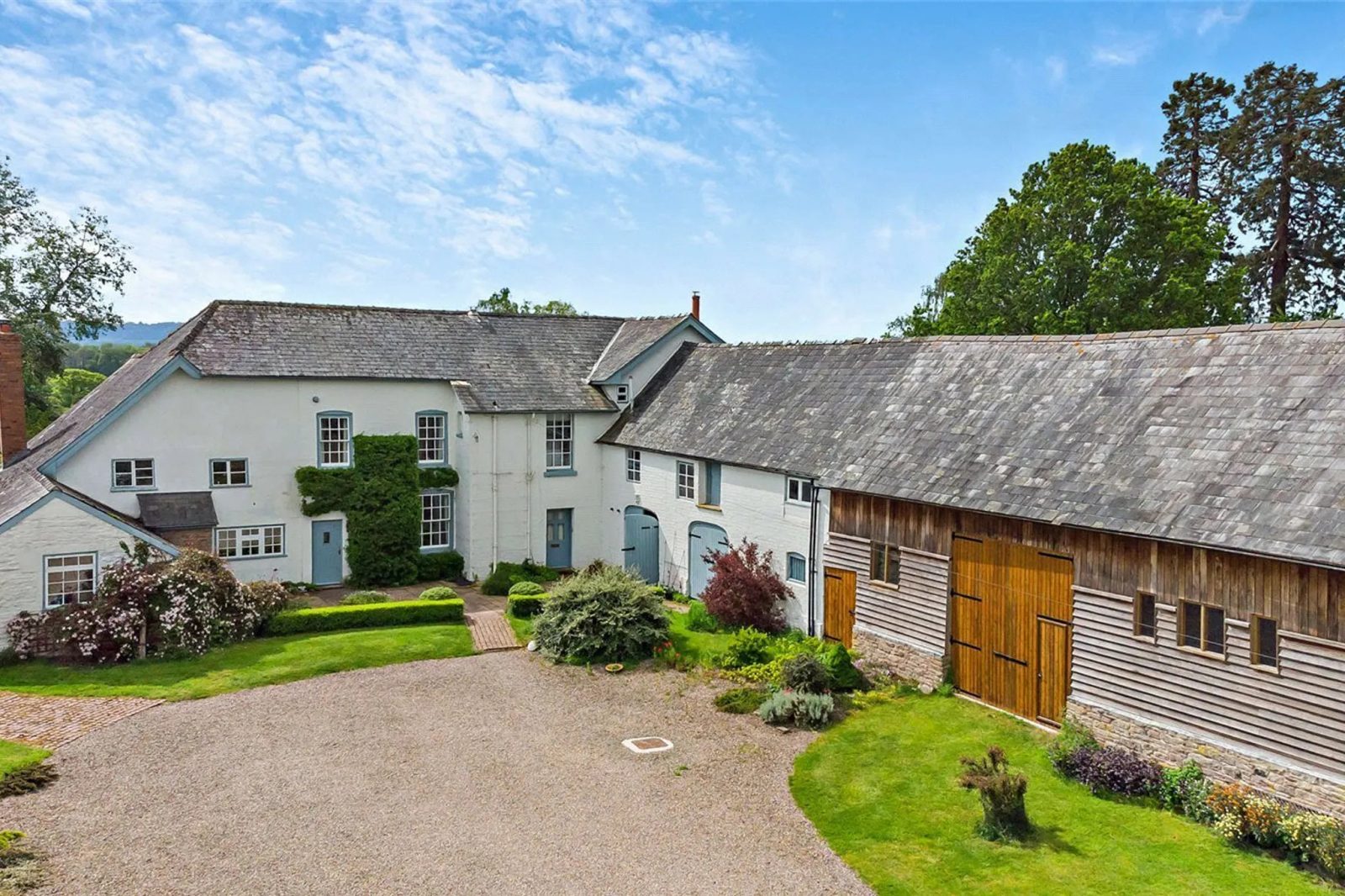 Leominster: farmhouse with outbuildings