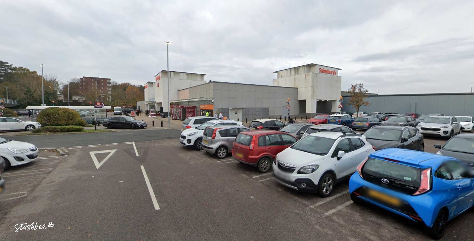 Parking at Sainsbury's Harlow