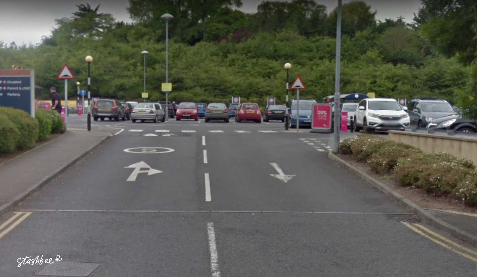 Parking at Sainsbury's Bradford On Avon