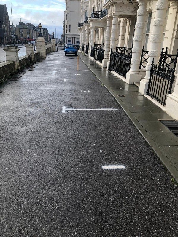 Parking on Palmeira Mansions, BN3