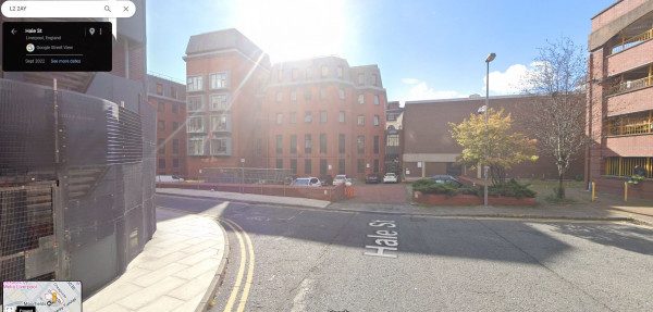 Parking on Car Park At The End Of Hale Street, L2