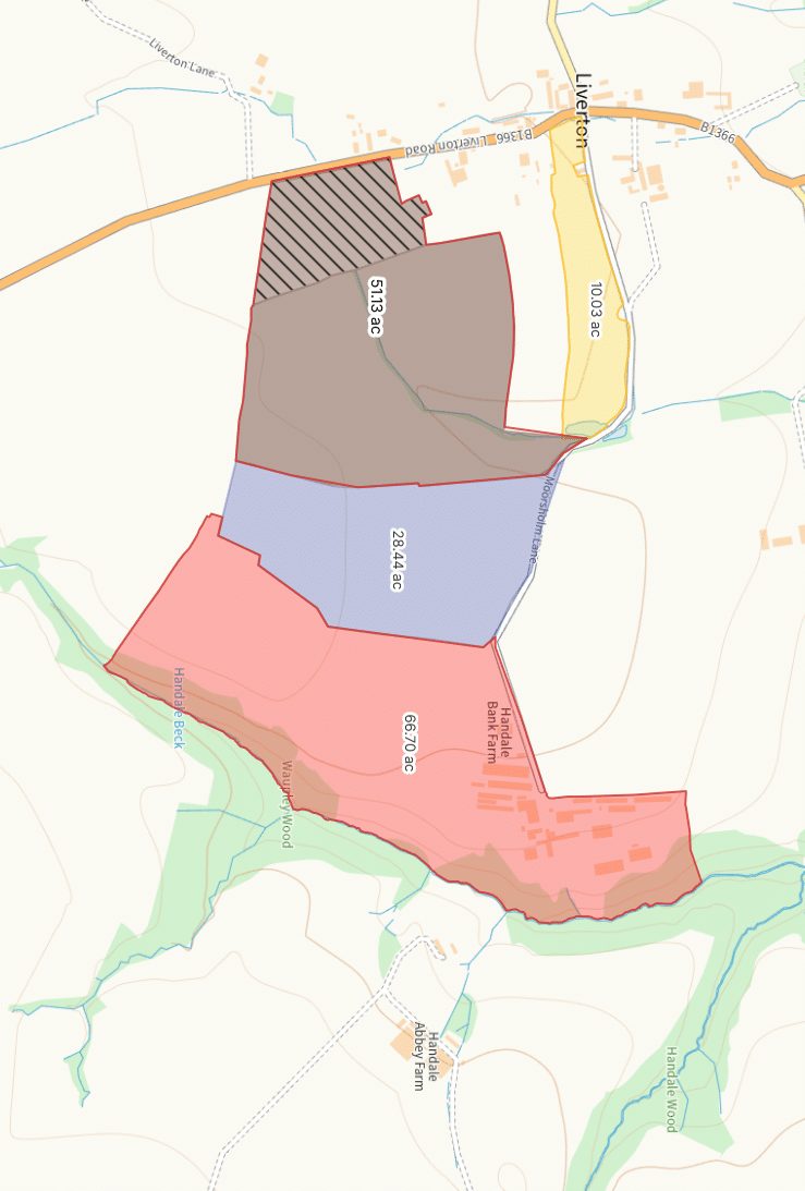 Lot 4: 10.03 Acres Approx, Moorsholm Lane, Liverton, Saltburn by the Sea