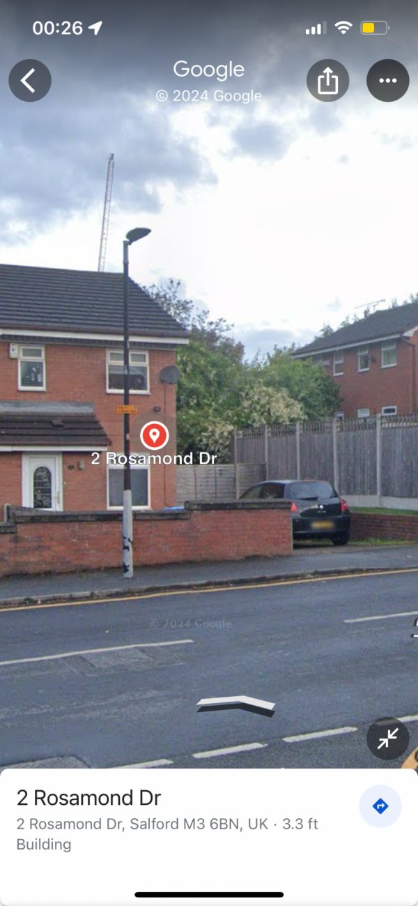 Parking on Rosamond Dr, M3