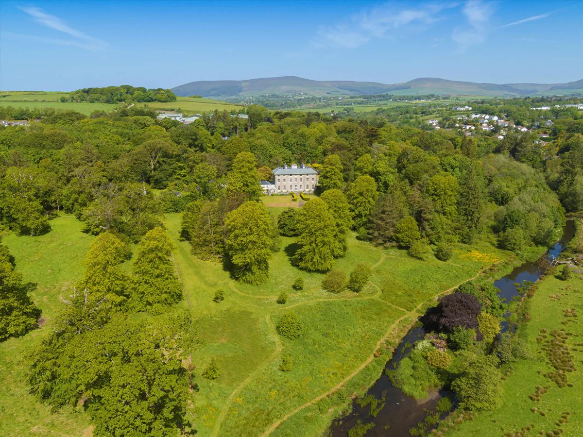 Country house with outbuildings in Isle of Man IM2