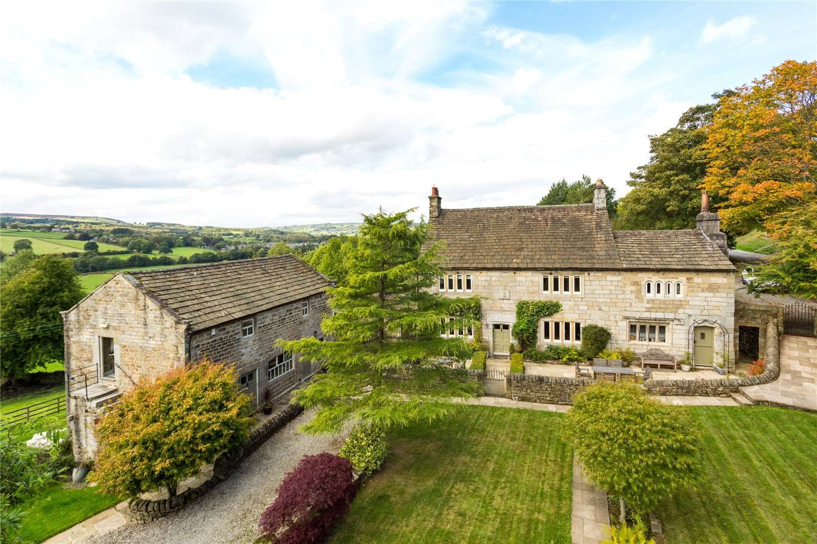 Farmhouse with outbuildings in Harrogate