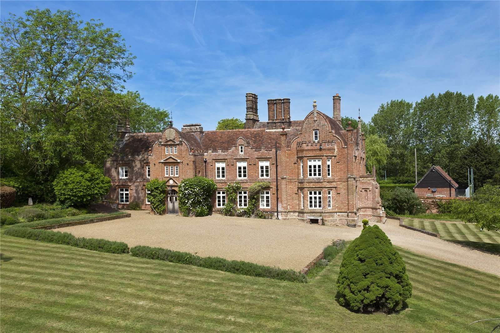 Country house with outbuildings, Ipswich