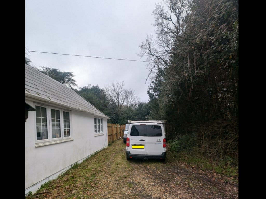 Driveway on Folly Farm Lane