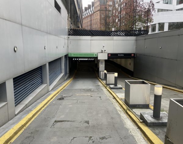 Parking at Holiday Inn Bloomsbury, WC1N