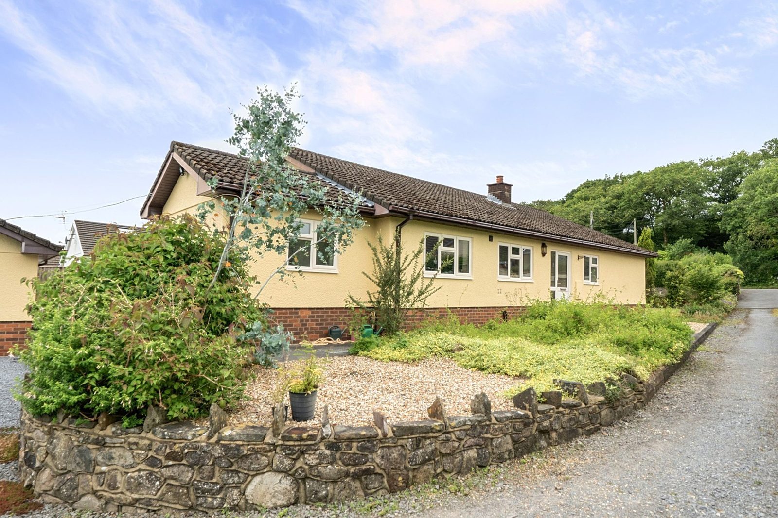 Detached bungalow with outbuildings in LLANELLI