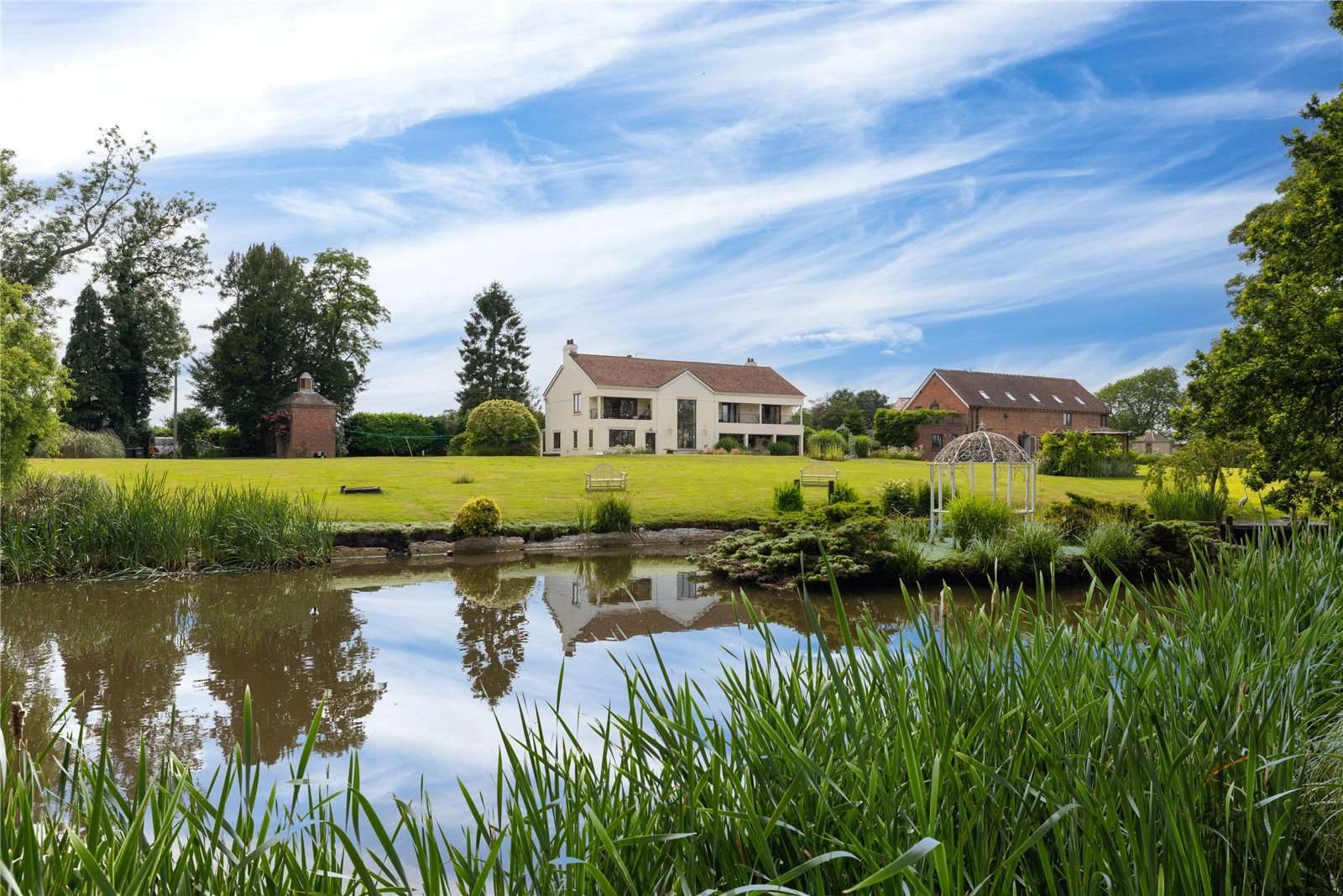 Barn conversion with outbuildings in Betley