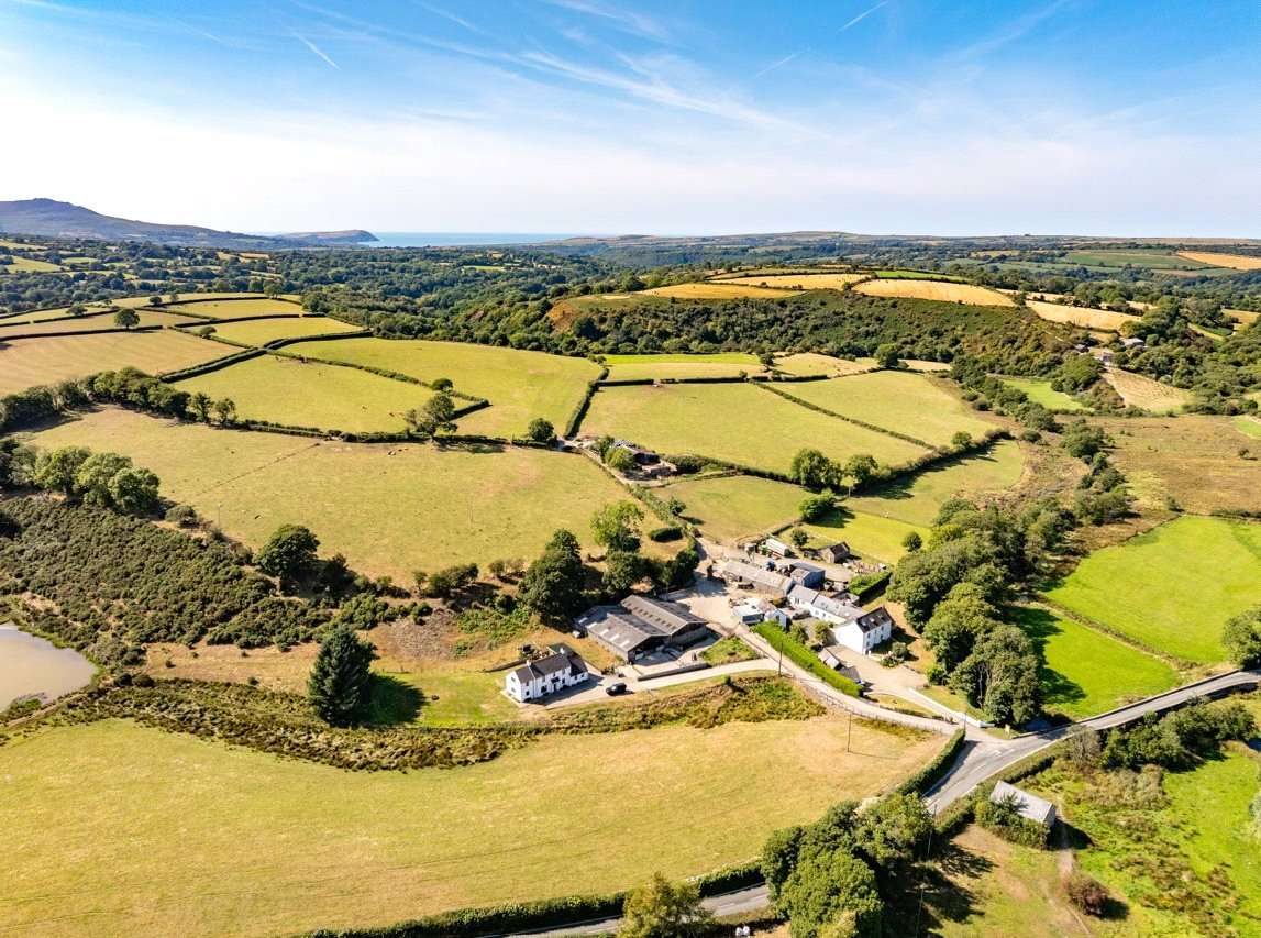 Farmhouse with outbuildings, Near Newport