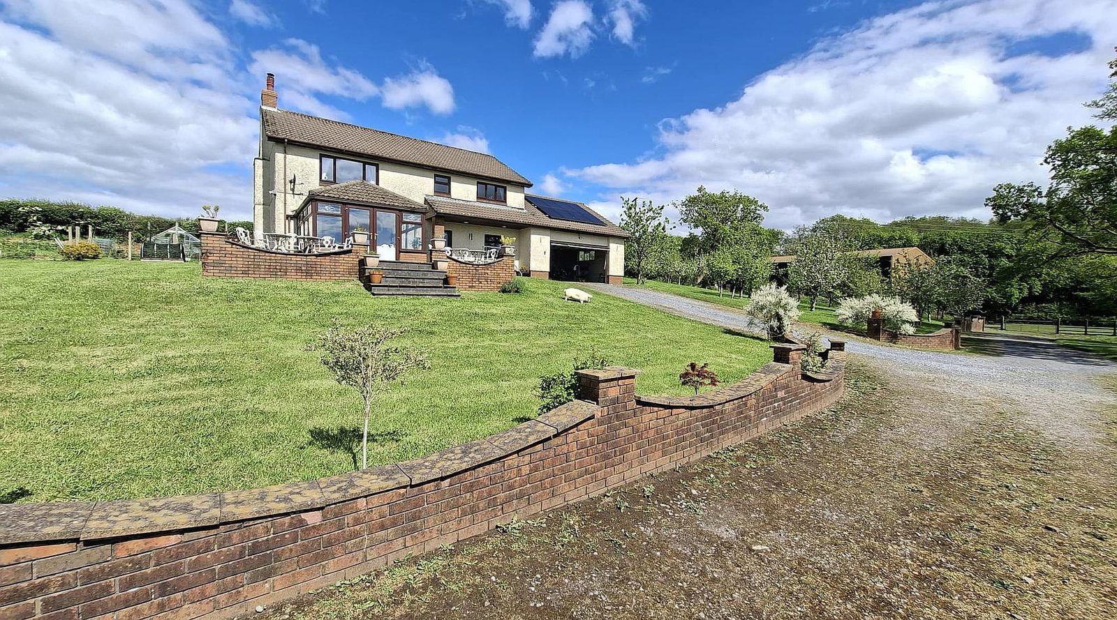 Detached house with outbuildings, Ammanford CARMARTHENSHIRE
