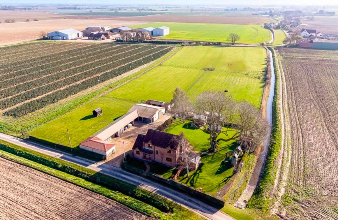 Surfleet: detached house with outbuildings