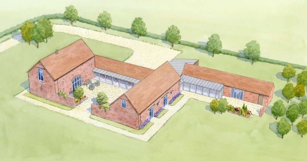 Spalford: barn conversion with paddocks