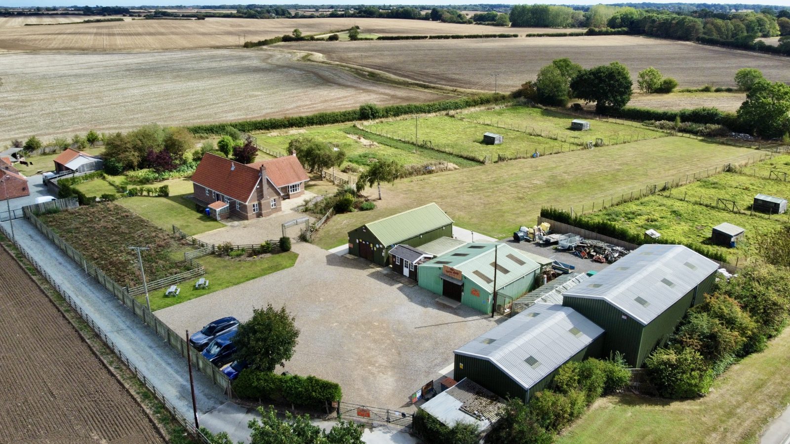 Smallholding with paddocks, Skirlaugh